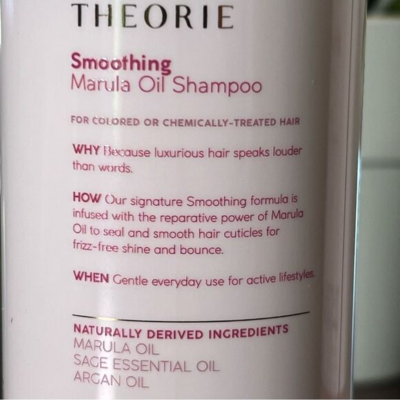 Bundle of 2 Theorie Smoothing Marula Oil Shampoo 🌺14.2 oz 🌺 NEW - Picture 3 of 4